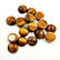 Natural Tiger's Eye 8 MM Round Cabochon Loose Gemstone