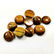 Natural Tiger's Eye 9 MM Round Cabochon Loose Gemstone