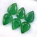 Natural Emerald 6x8 MM Pear Cut Green Loose Gemstone - 3