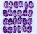 Natural Purple Amethyst 6x8 MM Oval Cut Loose Gemstone - 2