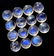 Blue Fire Rainbow Moonstone 5 MM Round Cabochon Loose - 3