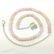 ROSE QUARTZ GEMSTONE 6 MM ROUND BEADS NECKLACE