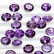 Natural Purple Amethyst 7x9 MM Oval Cut Loose Gemstone
