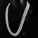 BLUE FLASHY FIRE RAINBOW MOONSTONE NECKLACE - 2