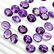 Natural Purple Amethyst 8x10 MM Oval Cut Loose Gemstone - 2