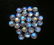 Blue Fire Rainbow Moonstone 7 MM Round Cabochon Loose - 4