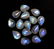Blue Fire Rainbow Moonstone 8x10 MM Pear Cabochon Loose - 4