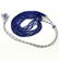 LAPIS LAZULI FACETED BEADS NECKLACE 175 CT, 5 STRAND - 6