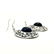 LAPIS LAZULI GEMSTONE SILVER PLATED EARRING - 2