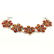 BALTIC AMBER GEMSTONE SILVER PLATED YELLOW BRACELET - 3