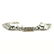 MOTHER OF PEARL GEMSTONE SILVER PLATED WHITE BRACELET - 3