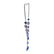 LAPIS LAZULI GEMSTONE SILVER PLATED BLUE NECKLACE - 3