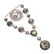 Abalone Shell Gemstone Silver Plated Necklace - 2