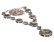 Abalone Shell Gemstone Silver Plated Necklace - 3