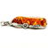 BALTIC AMBER GEMSTONE SILVER PLATED PENDANT JEWELRY - 4