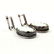 MOTHER OF PEARL GEMSTONE SILVER PLATED EARRING - 2