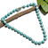 TURQUOISE GEMSTONE NECKLACE JEWELRY