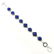 LAPIS LAZULI GEMSTONE SILVER PLATED BLUE BRACELET - 4