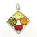 BALTIC AMBER GEMSTONE SILVER PLATED PENDANT JEWELRY - 2