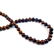 Natural Tiger's Eye Gemstone 8 mm Round Beads Necklace - 4