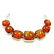 BALTIC AMBER GEMSTONE SILVER PLATED YELLOW BRACELET - 2