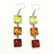 BALTIC AMBER GEMSTONE SILVER PLATED HOOK EARRING - 3