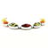 BALTIC AMBER GEMSTONE SILVER PLATED MULTICOLOR BRACELET - 3