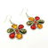 BALTIC AMBER GEMSTONE SILVER PLATED NECKLACE & EARRING - 3