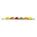 BALTIC AMBER GEMSTONE SILVER PLATED YELLOW BRACELET - 2