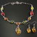 BALTIC AMBER GEMSTONE SILVER PLATED NECKLACE & EARRING - 2