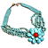 TURQUOISE GEMSTONE NECKLACE JEWELRY - 2