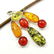 BALTIC AMBER GEMSTONE SILVER PLATED PENDANT JEWELRY