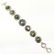 ABALONE SHELL GEMSTONE SILVER PLATED MULTICOLOR
