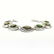 ABALONE SHELL GEMSTONE SILVER PLATED MULTICOLOR - 2