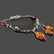 BALTIC AMBER GEMSTONE SILVER PLATED NECKLACE & EARRING - 3