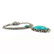 TURQUOISE GEMSTONE ANTIQUE STYLE NECKLACE - 2