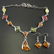 BALTIC AMBER GEMSTONE SILVER PLATED NECKLACE & EARRING - 3