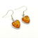 BALTIC AMBER GEMSTONE SILVER PLATED NECKLACE & EARRING - 4