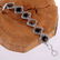 TIGER'S EYE GEMSTONE SILVER PLATED MULTICOLOR BRACELET - 2