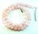 Natural Rose Quartz Gemstone 8 mm Round Beads Necklace