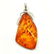 BALTIC AMBER GEMSTONE SILVER PLATED PENDANT JEWELRY - 2