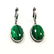 MALACHITE GEMSTONE SILVER PLATED EARRING - 3