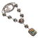 Abalone Shell Gemstone Silver Plated Necklace - 3