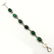 MALACHITE GEMSTONE SILVER PLATED GREEN BRACELET - 4