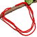 NATURAL RED CORAL GEMSTONE NECKLACE