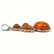 BALTIC AMBER GEMSTONE SILVER PLATED PENDANT JEWELRY 2" - 4