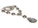 Abalone Shell Gemstone Silver Plated Necklace - 3