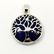 LAPIS LAZULI GEMSTONE TREE OF LIFE SILVER PLATED - 2