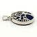 LAPIS LAZULI GEMSTONE TREE OF LIFE SILVER PLATED - 4