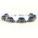 LAPIS LAZULI GEMSTONE SILVER PLATED BLUE BRACELET - 2